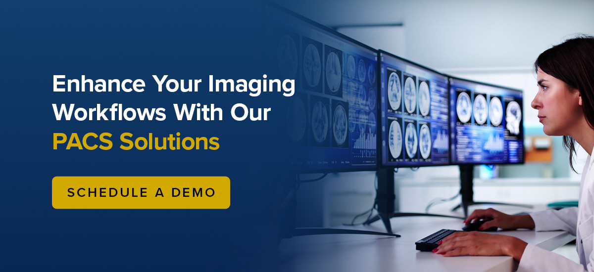 Enhance your imaging workflows with our PACS solutions