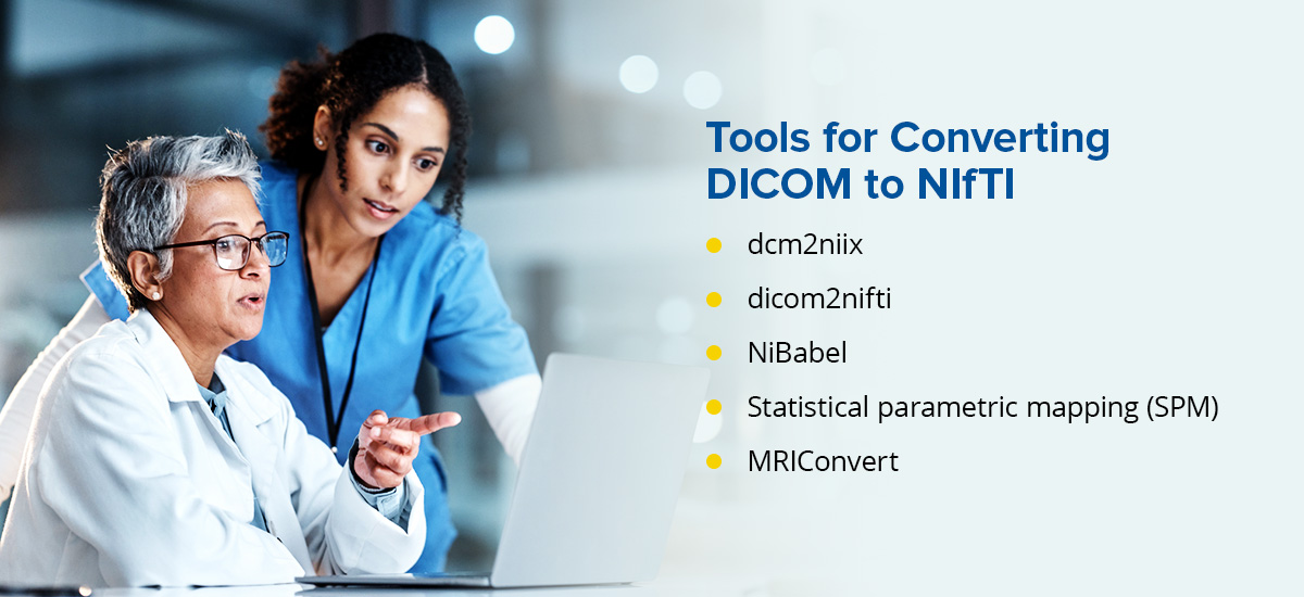 A list of tools for converting DICOM to NIfTI